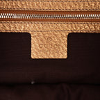 Gucci Metallic Leather Horsebit Crossbody