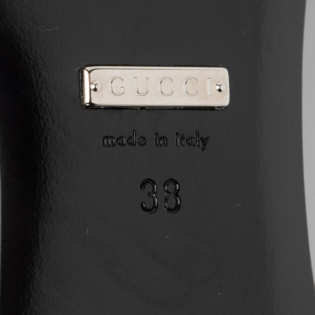 Gucci Metallic Leather Horsebit Loafers - Size 8 / 38 (SHF-N5mNFz)