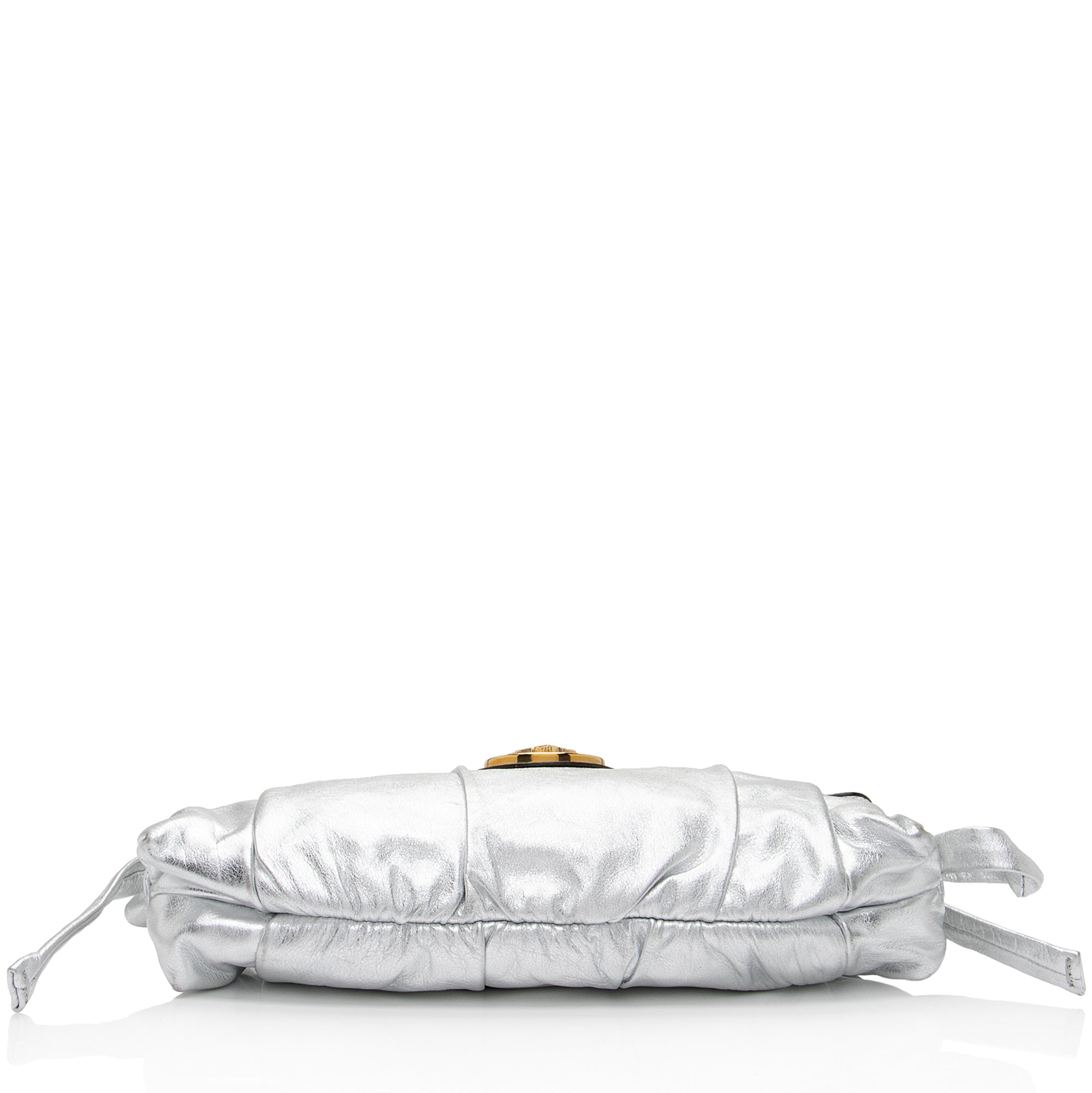 Gucci Metallic Leather Hysteria Small Clutch (SHF-hs8Ncf)