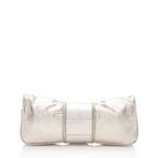 Gucci Metallic Leather Papillon Hysteria Clutch