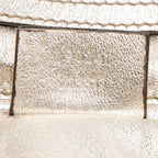 Gucci Metallic Leather Papillon Hysteria Clutch
