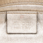 Gucci Metallic Leather Papillon Hysteria Clutch