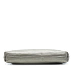 Gucci Metallic Leather Sienna Tassel Clutch