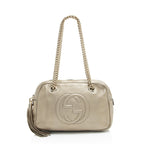 Gucci Metallic Leather Soho Chain Small Shoulder Bag