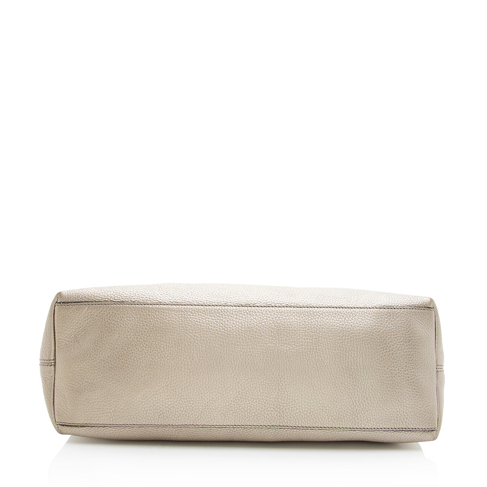 Gucci Metallic Leather Soho Medium Shoulder Bag (SHF-19349)