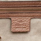 Gucci Metallic Leather Soho Medium Tote