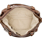 Gucci Metallic Leather Sukey Satchel (SHF-21788)
