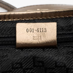 Gucci Metallic Leather Tiger Charm Shoulder Bag (SHF-ltMIAv)