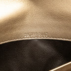 Gucci Metallic Microguccissima Dice Continental Wallet