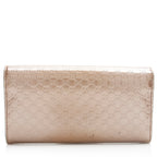 Gucci Metallic Microguccissima Mayfair Continental Wallet (SHF-21179)