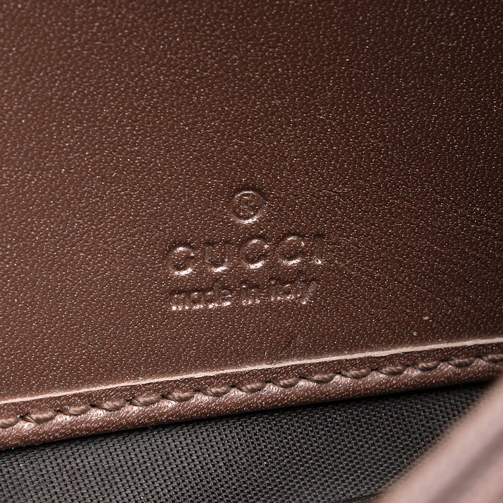 Gucci Metallic Microguccissima Mayfair Continental Wallet (SHF-21179)
