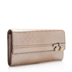 Gucci Metallic Microguccissima Mayfair Continental Wallet (SHF-21179)