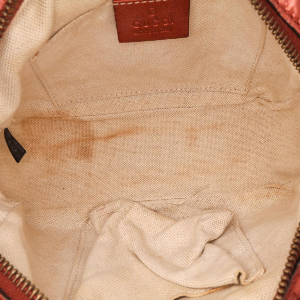 Gucci Metallic Microguccissima Sunshine Disco Camera Bag