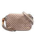 Gucci Metallic Microguccissima Sunshine Disco Camera Bag