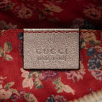 Gucci Metallic Quilted Leather Web Trapuntata Small Shoulder Bag (SHF-22451)