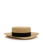 Gucci Metallic Woven Lame Bee Papier Hat - Size S (SHF-r9ceUx)