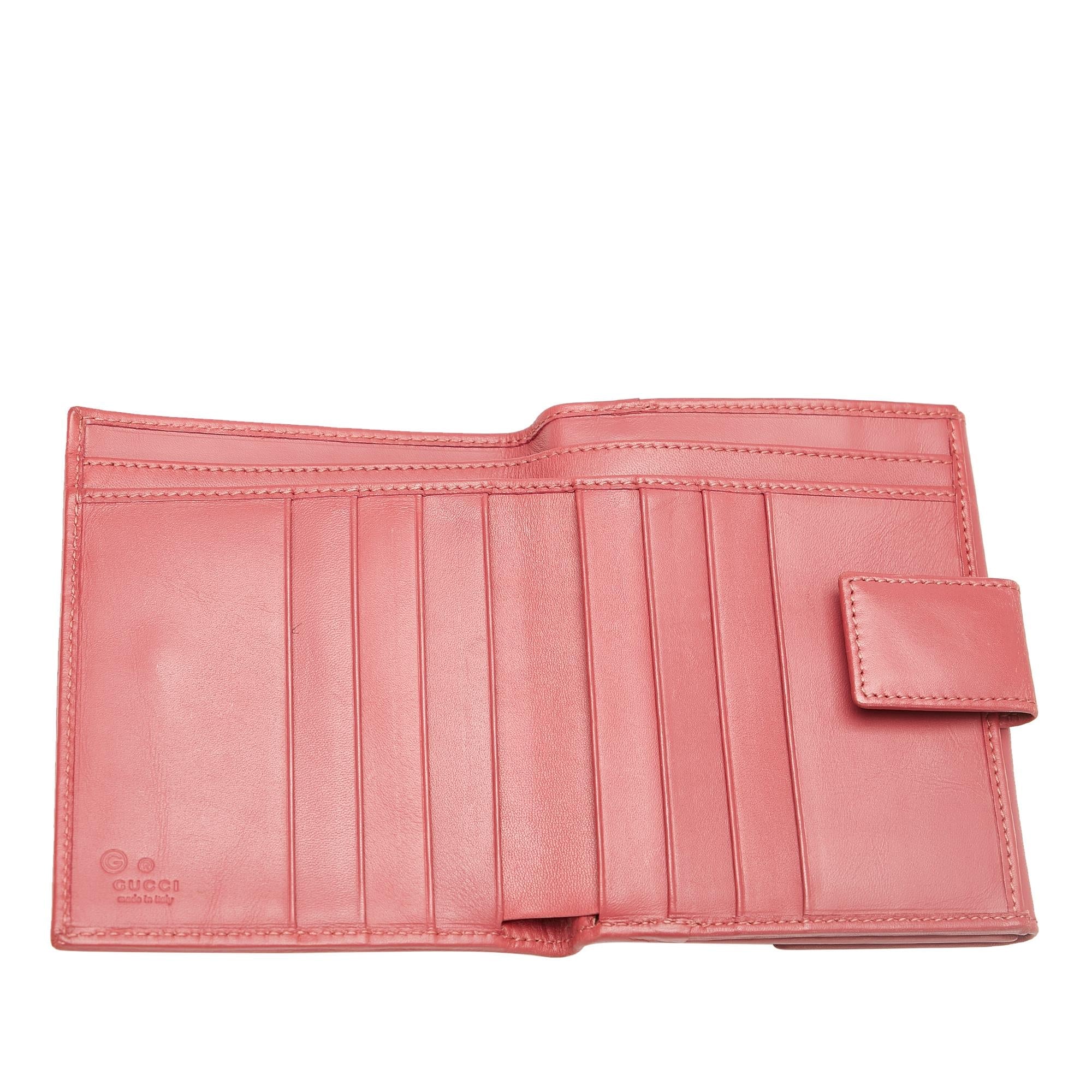Gucci Micro GG Canvas Small Wallet (SHG-25665)