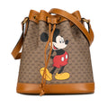 Gucci Micro GG Supreme Mickey Mouse Bucket Bag (SHG-YwzTHp)