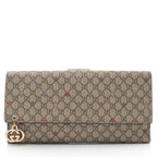 Gucci Micro GG Supreme Stars Continental Wallet (SHF-JX6vJI)