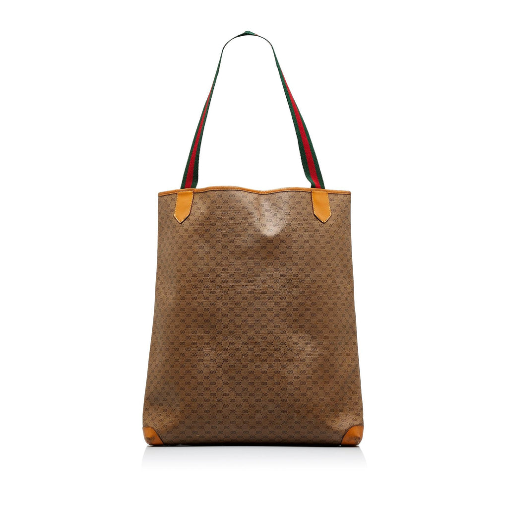 Gucci Micro GG Supreme Web Tote (SHG-wTF3Xd)