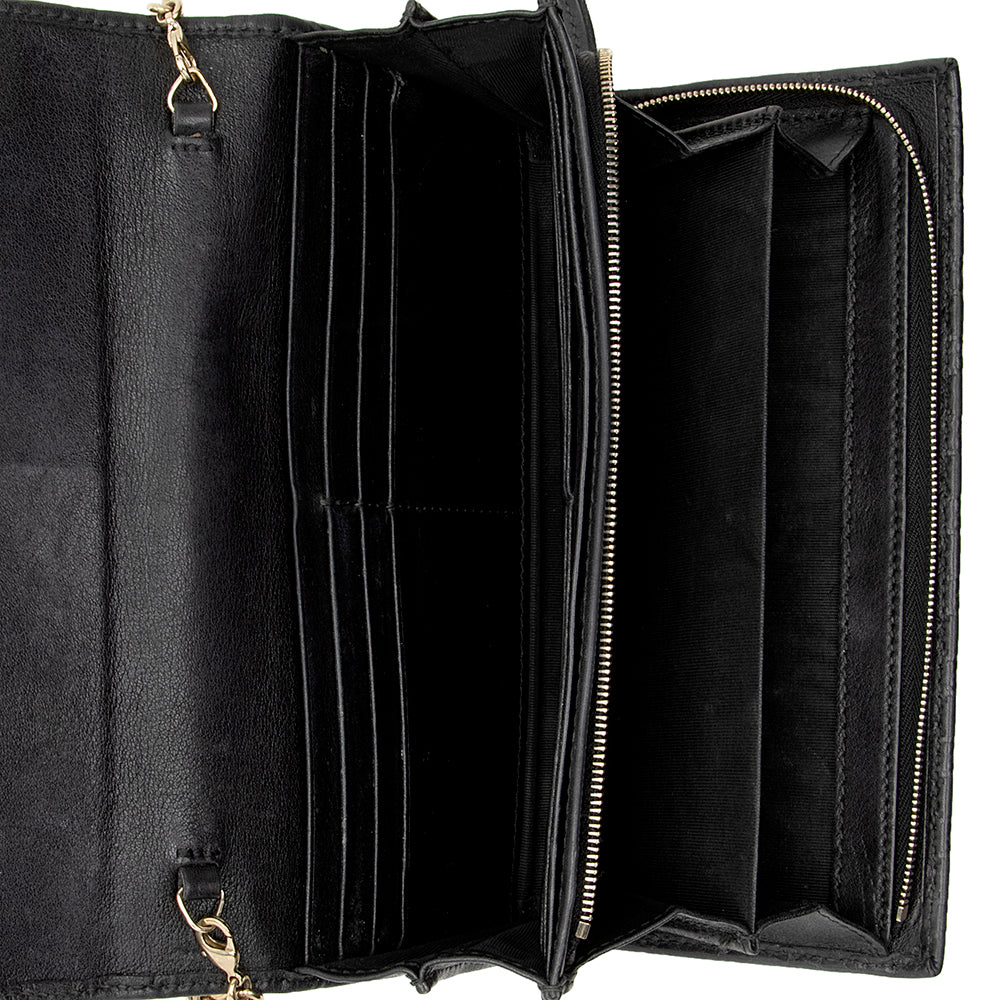 Gucci Micro Guccissima Leather Wallet on Chain Bag (SHF-19776)