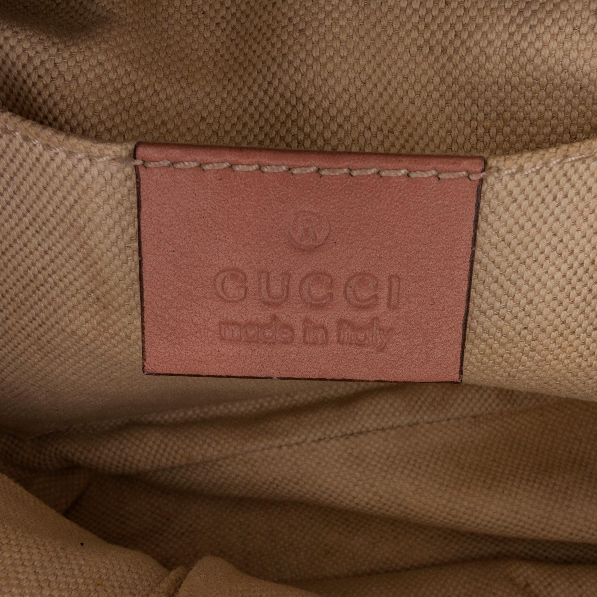 Gucci Microguccissima Bamboo Tassel Crossbody Bag (SHG-Obh29w)