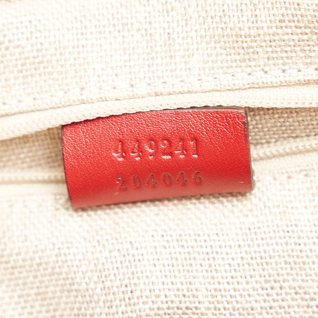 Gucci Microguccissima Bree Leather Satchel (SHG-35593)