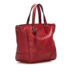 Gucci Microguccissima Bree Leather Satchel (SHG-35593)