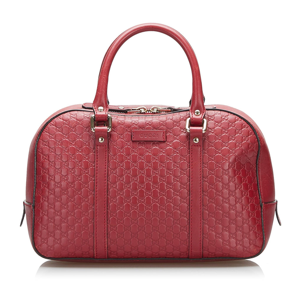Gucci Microguccissima Bree Satchel (SHG-vBAMHW)