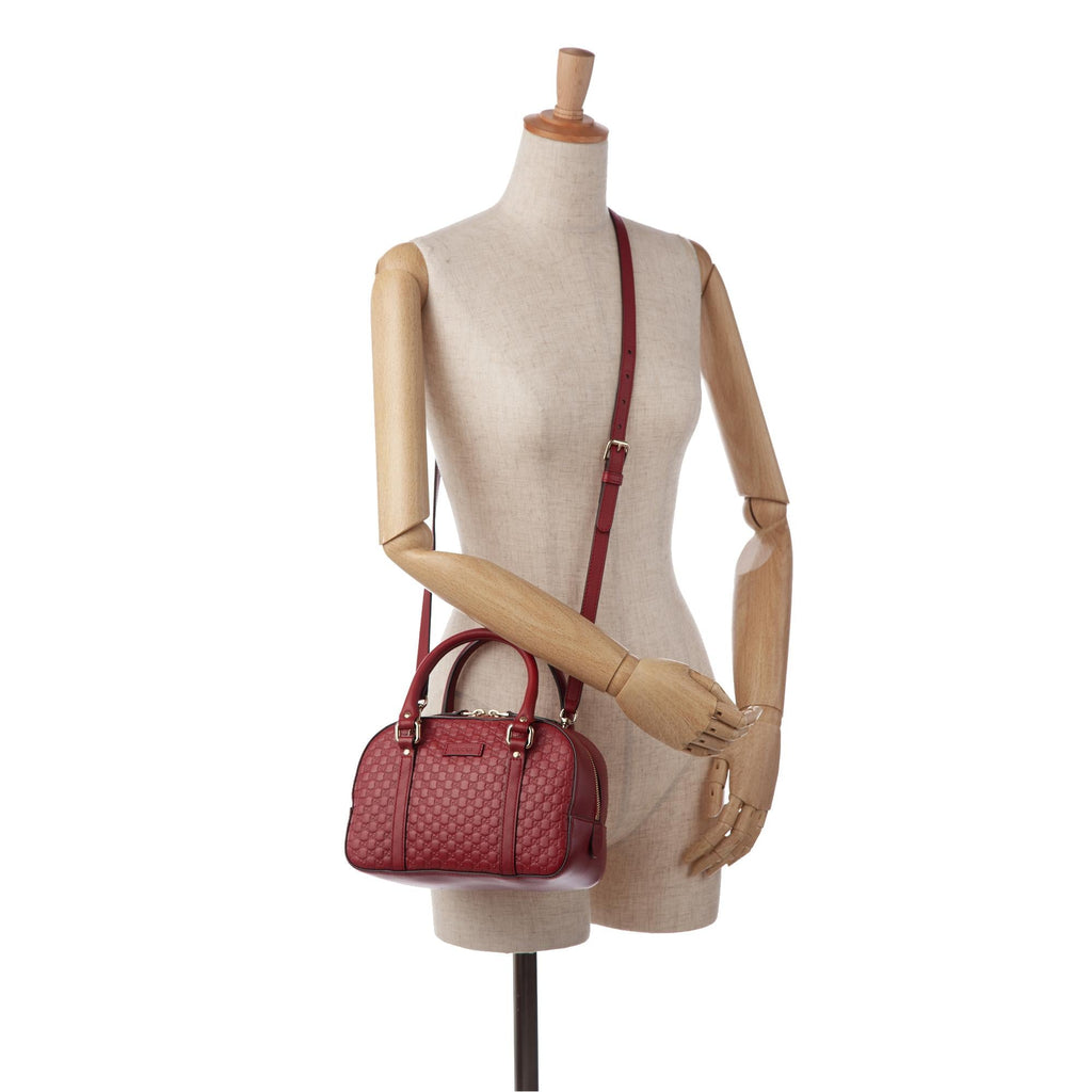Gucci Microguccissima Bree Satchel (SHG-I5YY28)