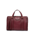 Gucci Microguccissima Brogue Duilio Boston Bag