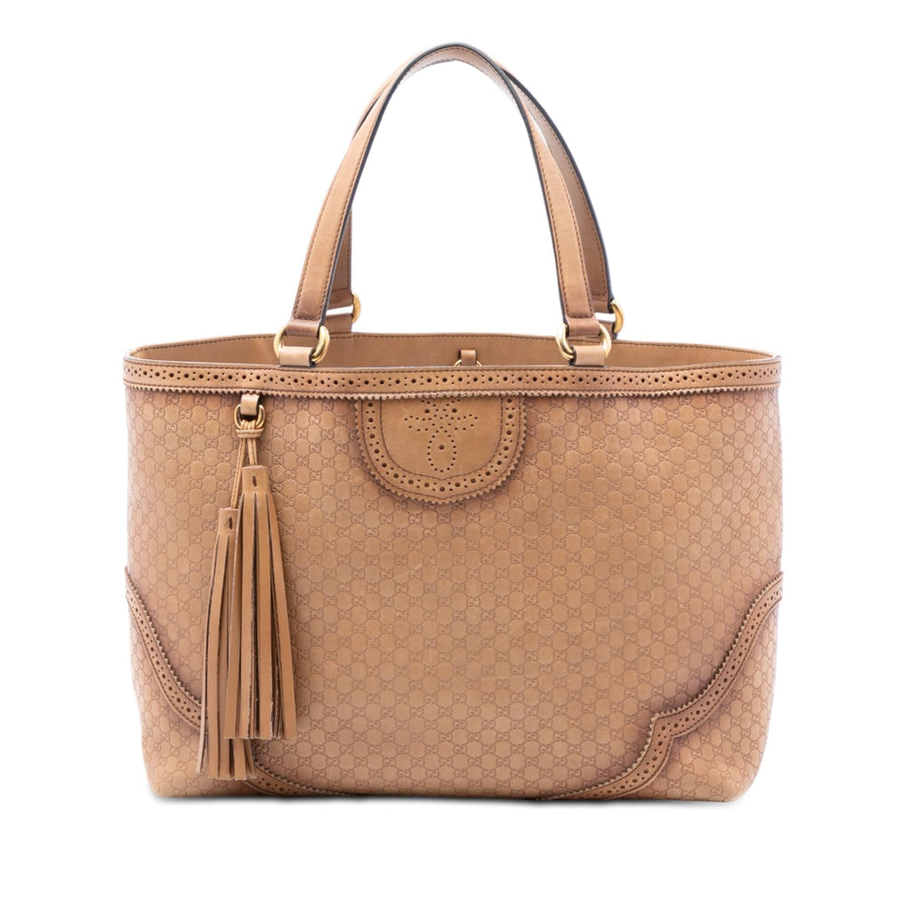 Gucci Microguccissima Brogue Duilio Tote