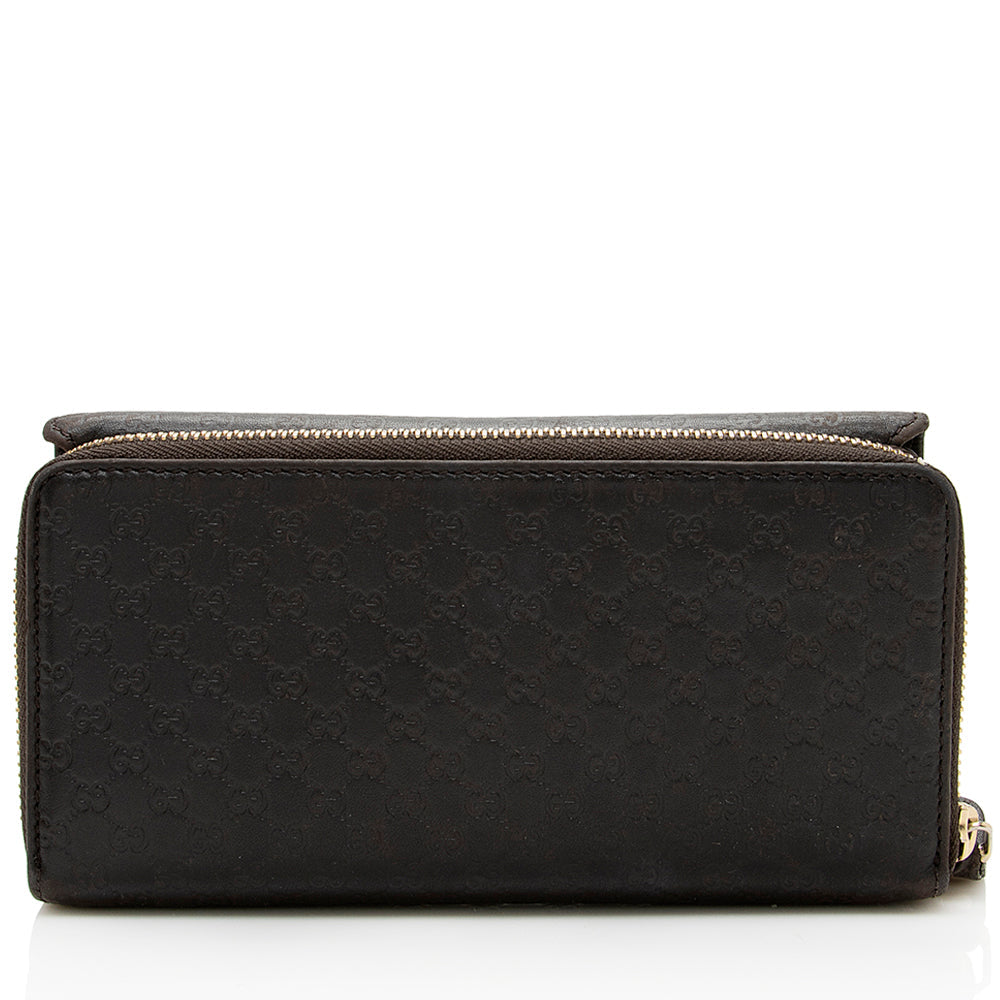 Gucci Microguccissima Continental Flap Wallet (SHF-18956)