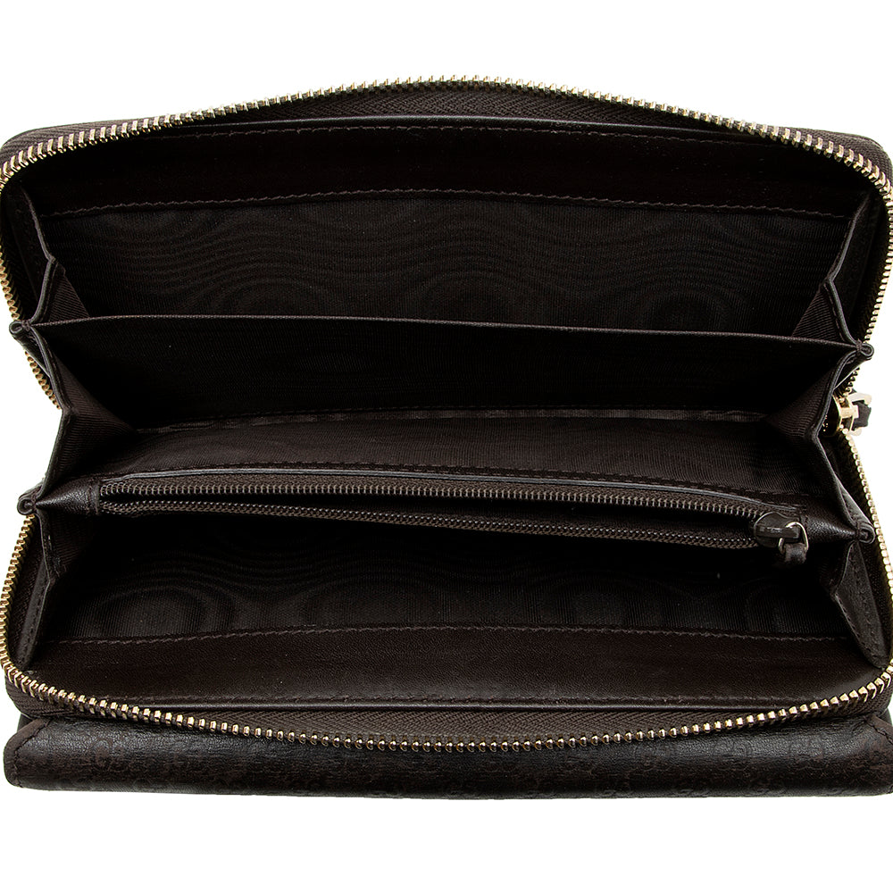 Gucci Microguccissima Continental Flap Wallet (SHF-18956)