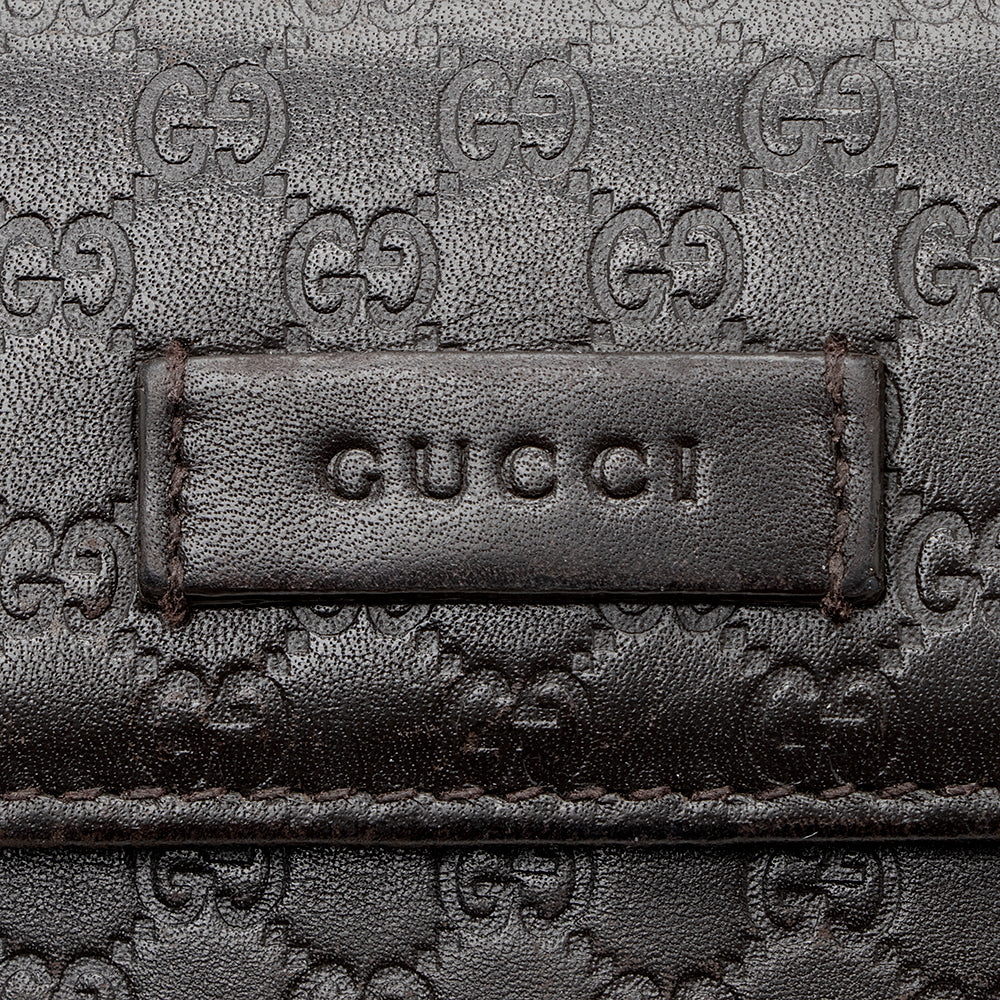 Gucci Microguccissima Continental Flap Wallet (SHF-18956)