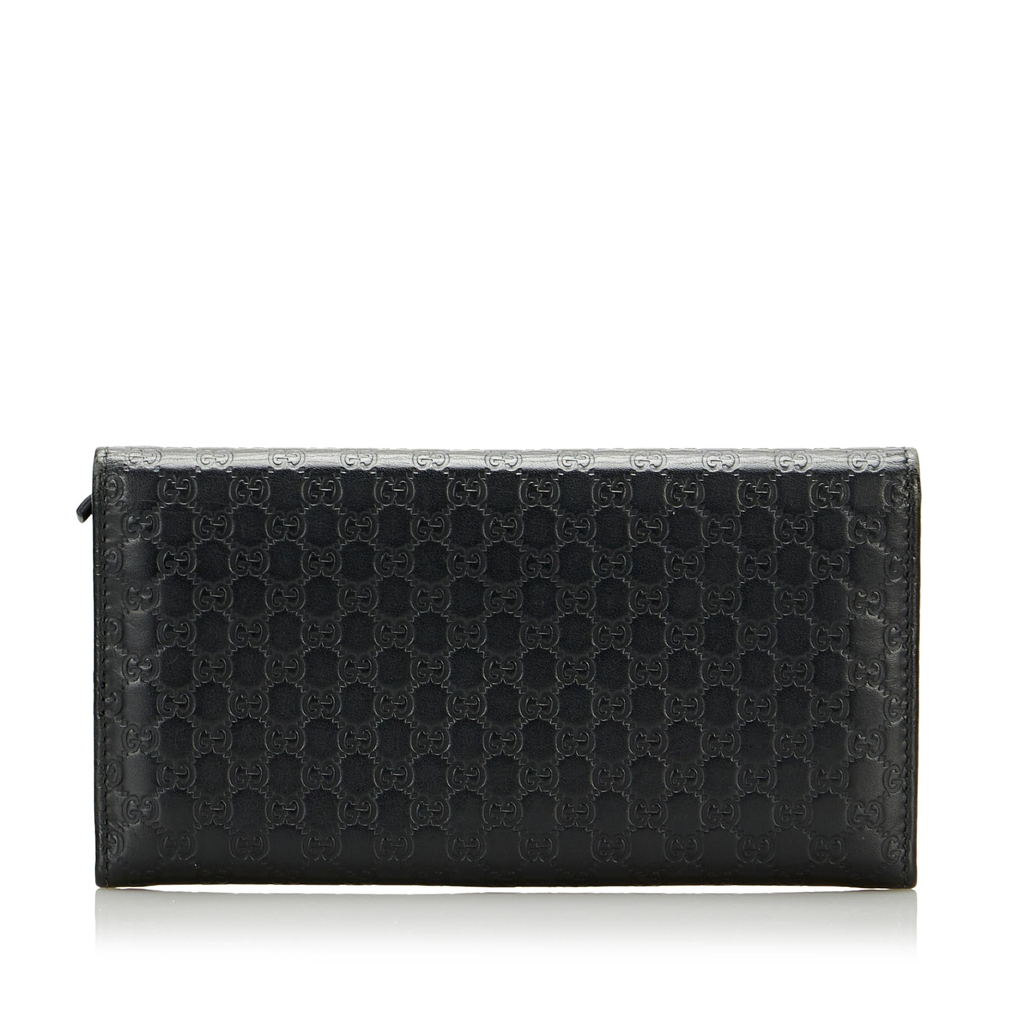 Gucci Microguccissima Continental Flap Wallet (SHG-756BiS)