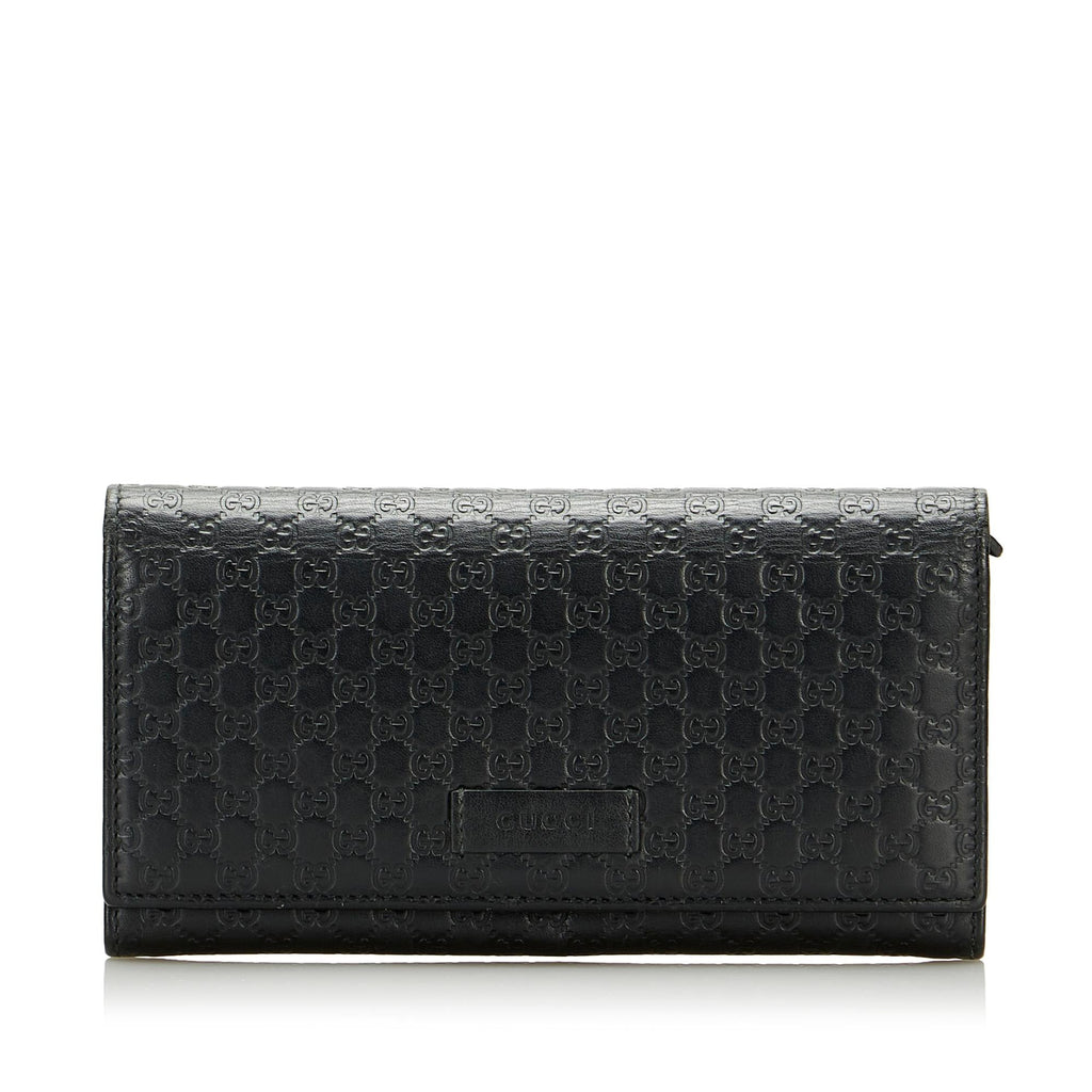 Gucci Microguccissima Continental Flap Wallet (SHG-756BiS)