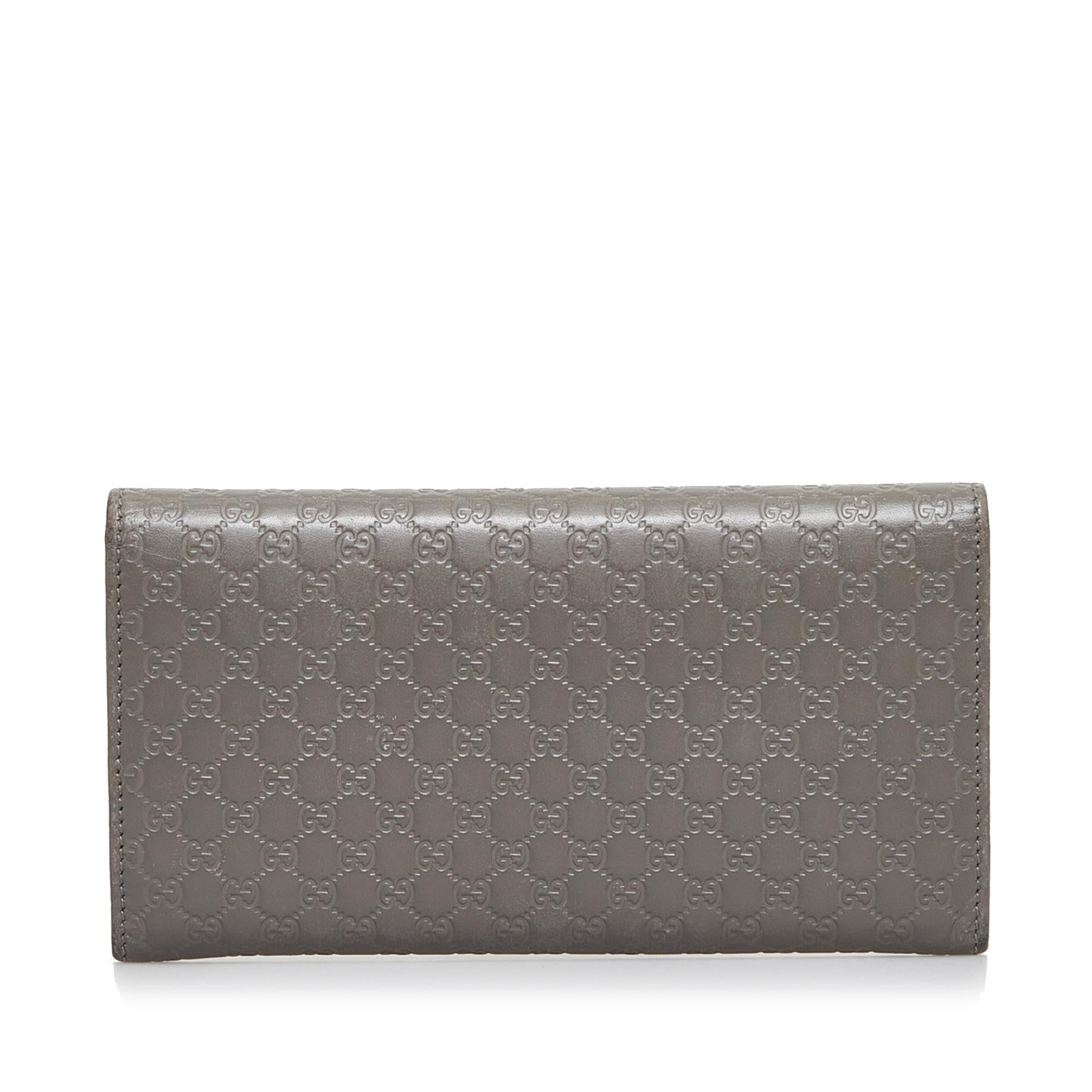 Gucci Microguccissima Continental Flap Wallet (SHG-j4AHK5)