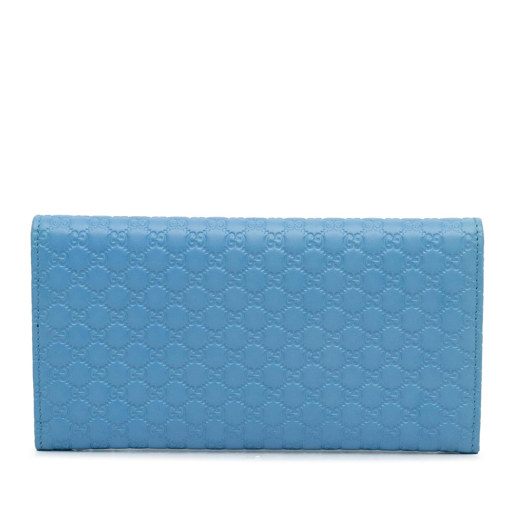 Gucci Microguccissima Continental Flap Wallet (SHG-EzGGYO)