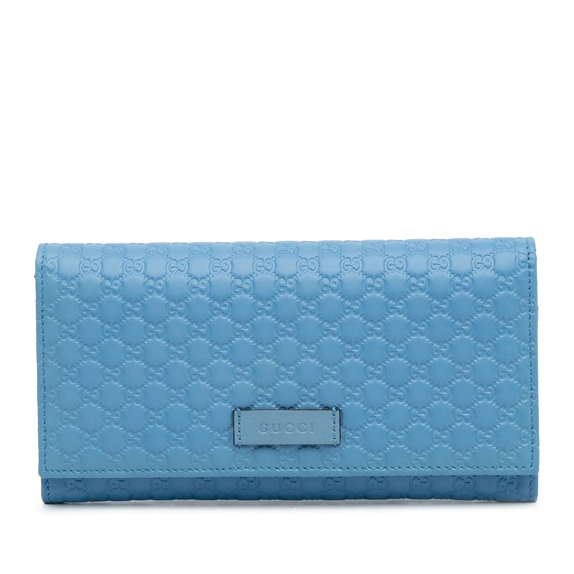 Gucci Microguccissima Continental Flap Wallet (SHG-EzGGYO)