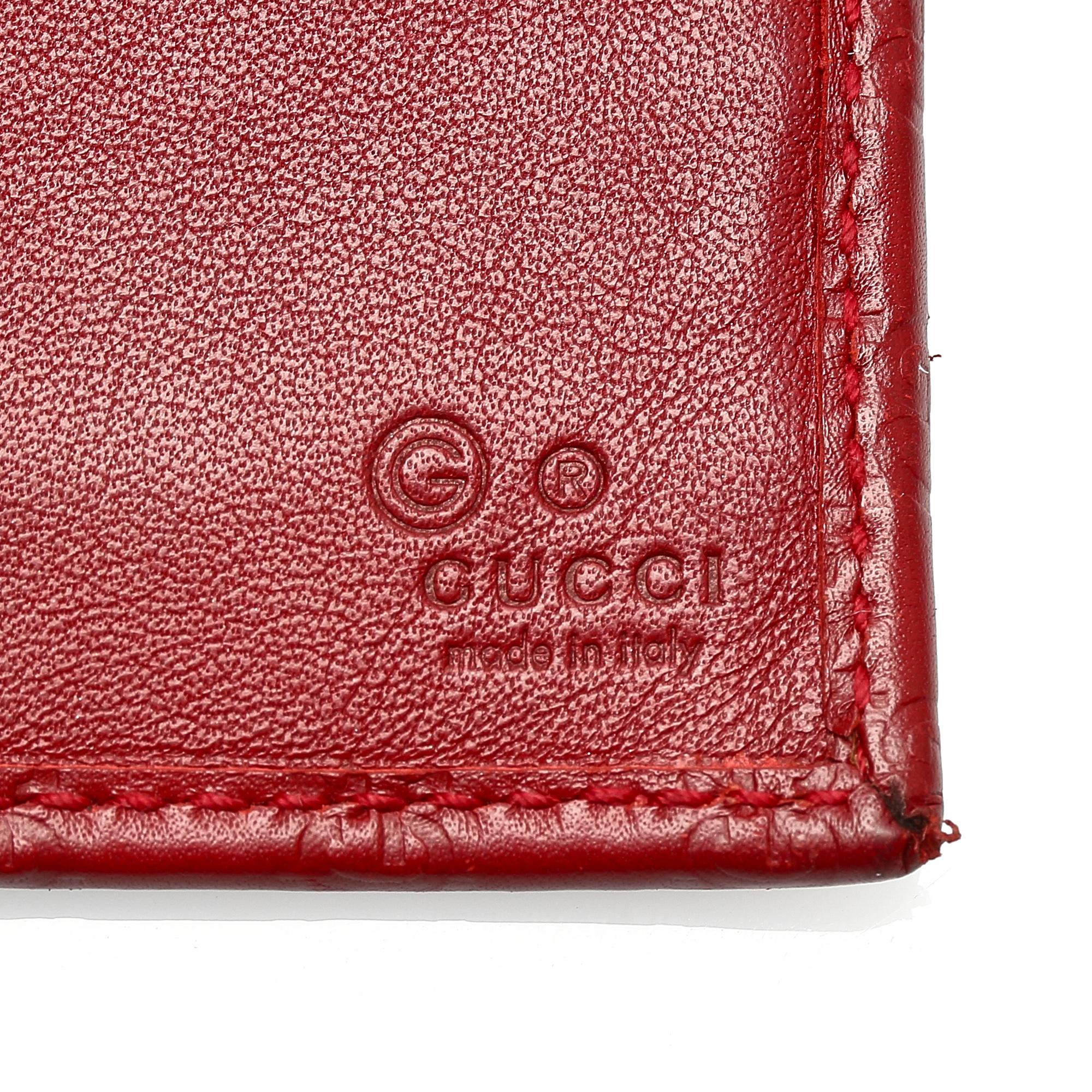 Gucci Microguccissima Continental Wallet (SHG-28959)