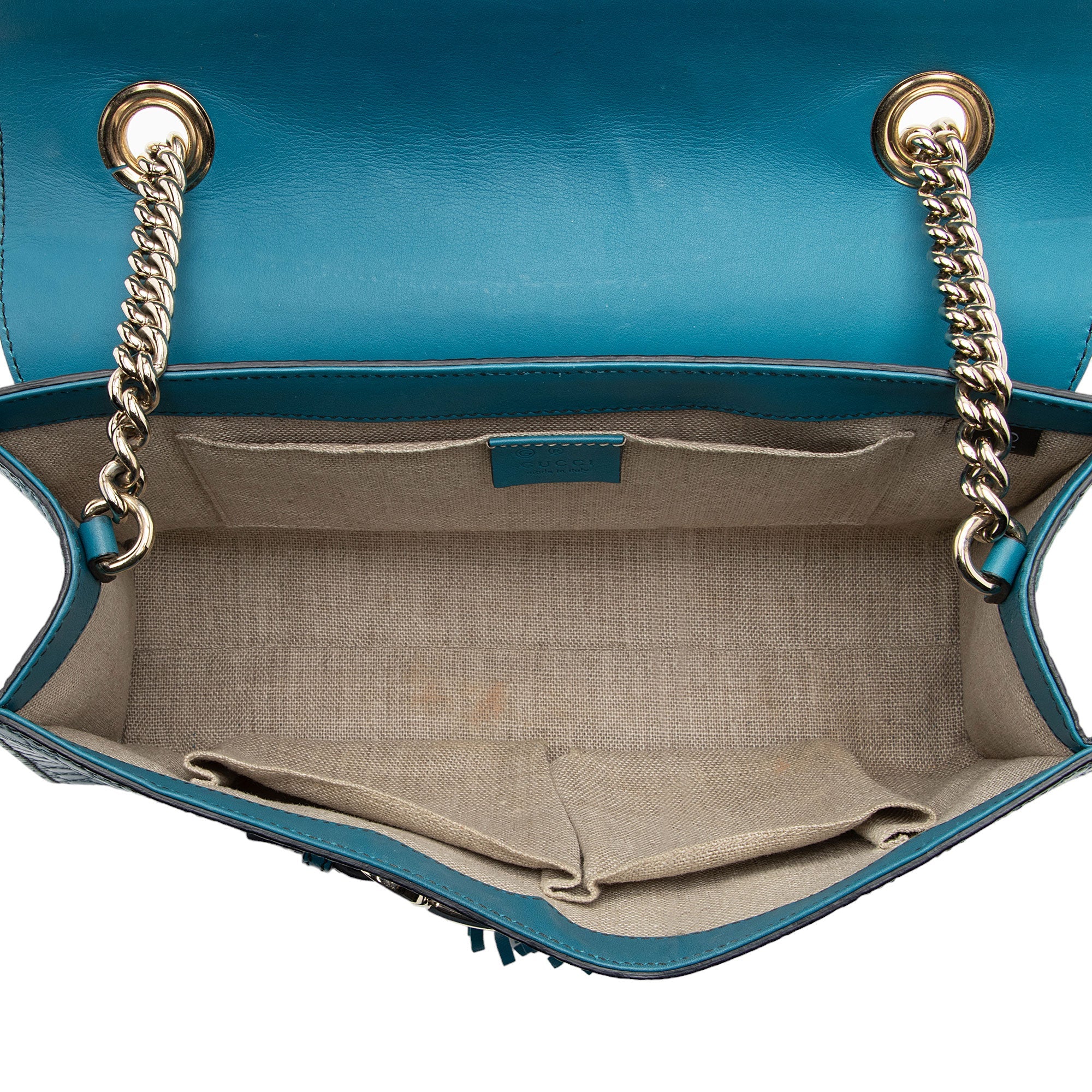 Gucci Microguccissima Leather Emily Medium Shoulder Bag