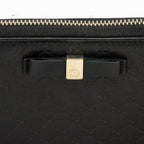 Gucci Microguccissima Leather Bow Wallet
