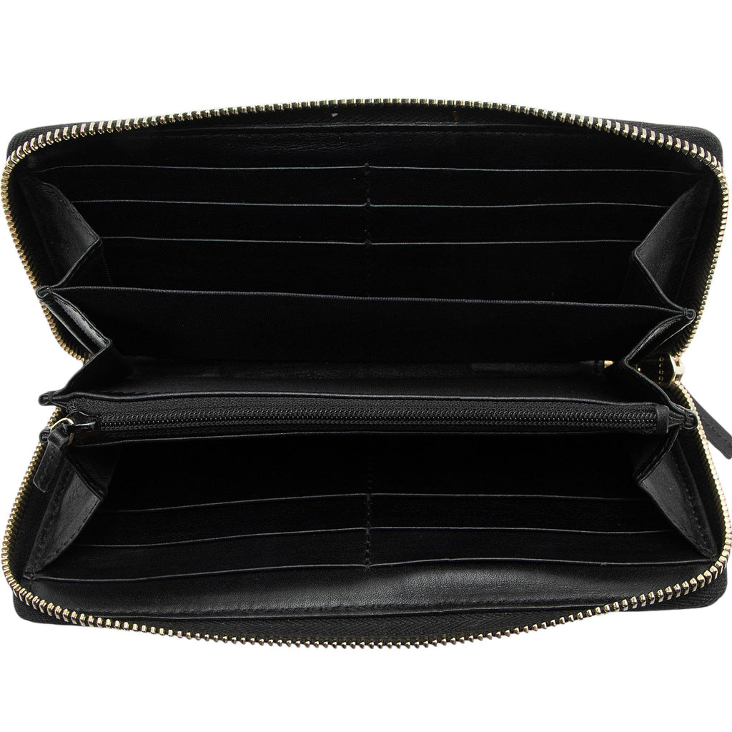 Gucci Microguccissima Leather Bow Wallet