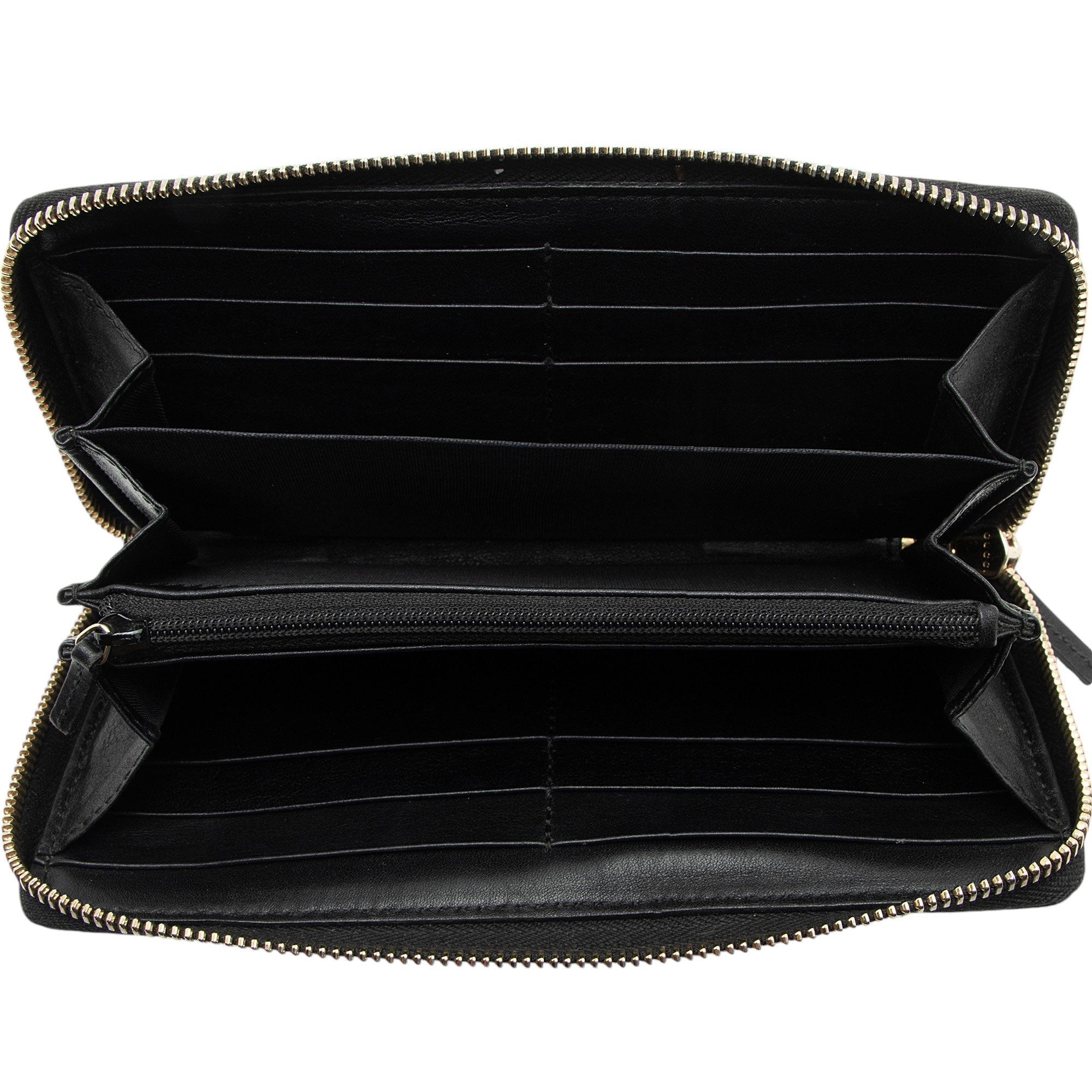 Gucci Microguccissima Leather Bow Wallet