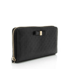 Gucci Microguccissima Leather Bow Wallet