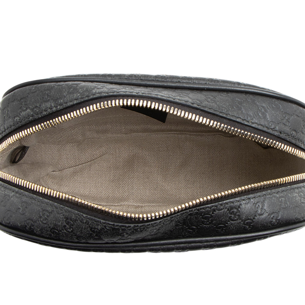 Gucci Microguccissima Leather Bree Disco Shoulder Bag (SHF-4iloim)