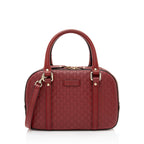 Gucci Microguccissima Leather Bree Mini Satchel (SHF-fs3ADp)