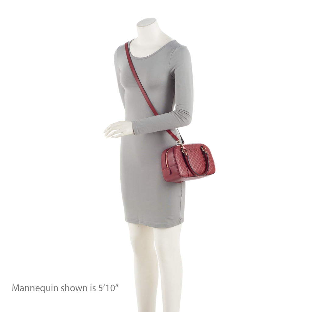 Gucci Microguccissima Leather Bree Mini Satchel (SHF-fs3ADp)