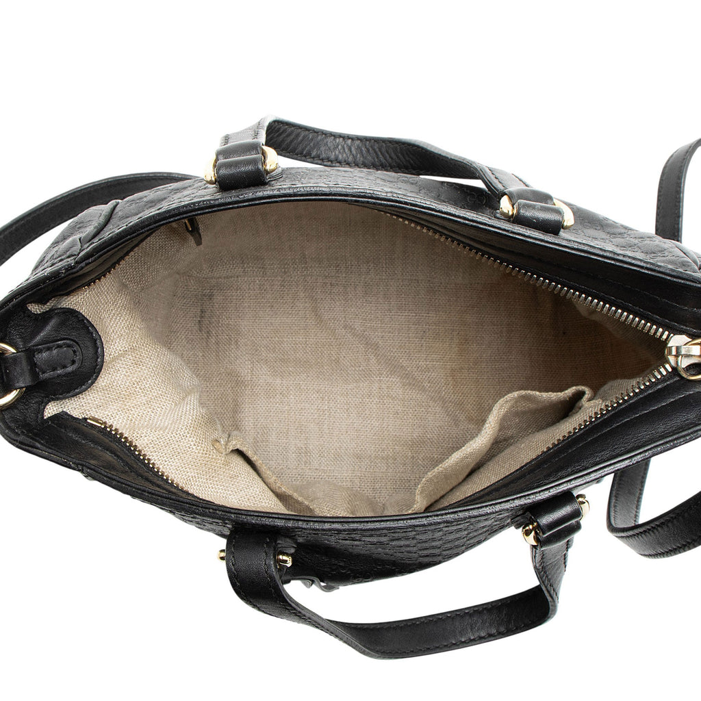 Gucci Microguccissima Leather Bree Small Tote